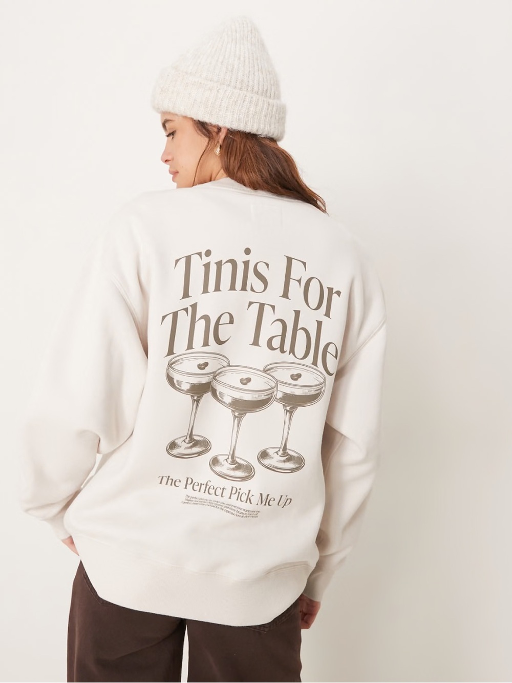 NWT Abercrombie & Fitch Espresso Martini Sweatshirt